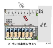 ★手数料０円★岐阜市北鶉４丁目 月極駐車場